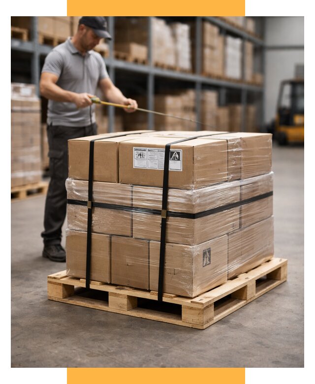 Упаковка и паллетирование грузов от 3580 р. | СетСервис-Зма