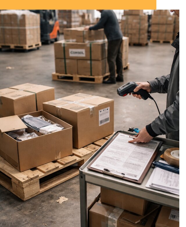 Сборные грузы из Китая: доставка, склад и таможня от 18410