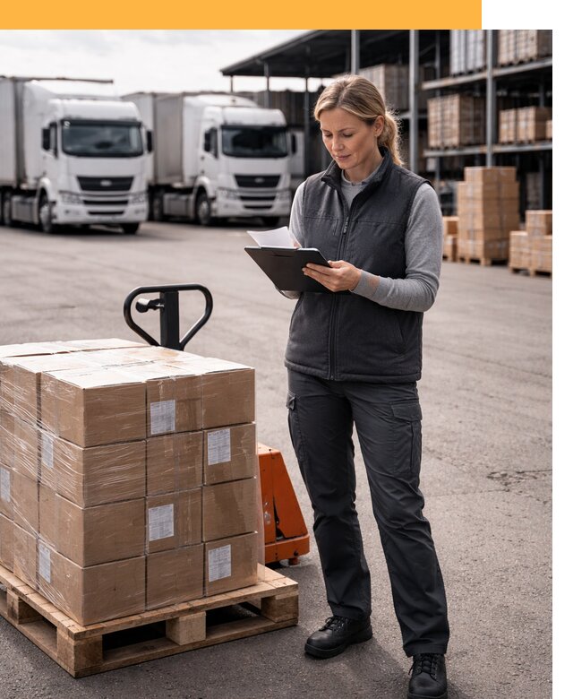 Доставка грузов из Европы к дверям клиента от 12274 руб