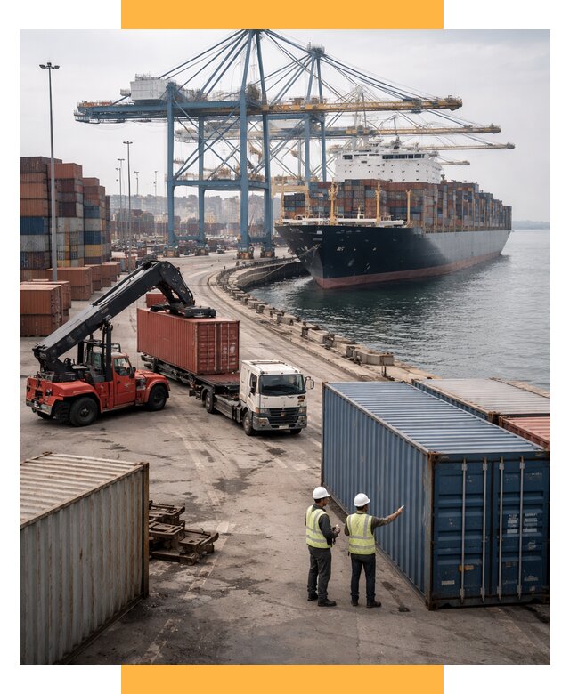 Морские перевозки из Европы от 61368 р. за контейнер | СетСервис-Зма