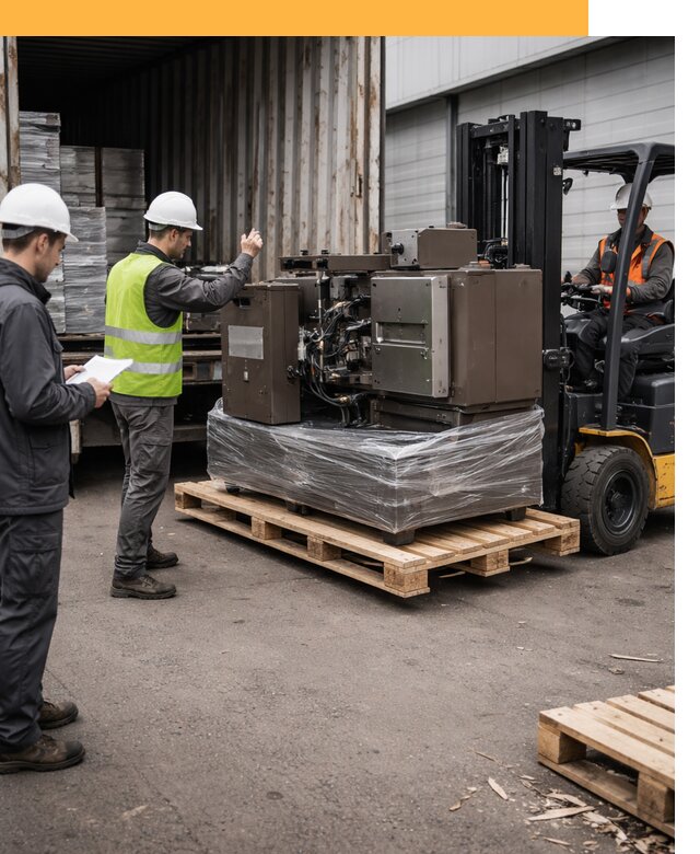 Доставка промышленного оборудования из Европы от 46026