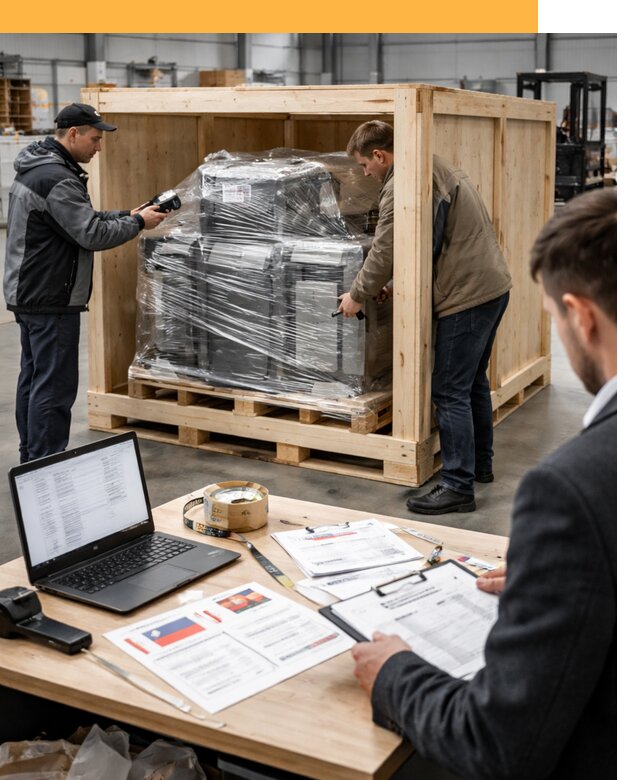 Доставка промышленного оборудования из США от 66482 руб