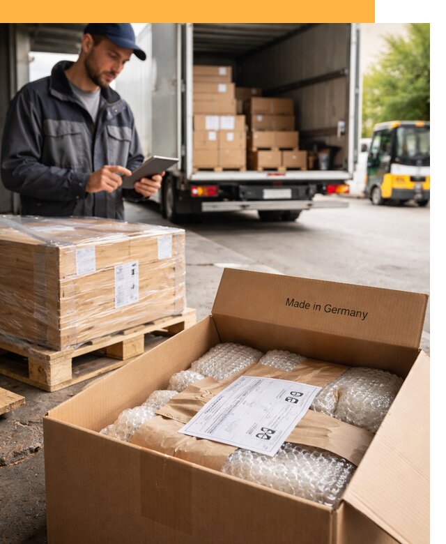 Доставка грузов из Германии от 46026 руб с таможенным оформлением