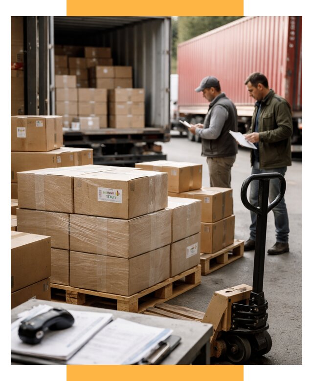 Доставка грузов из Италии в Россию от 18410 р. СетСервис-Зма