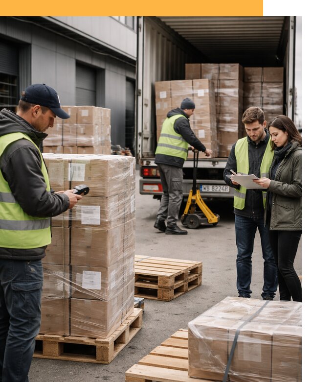 Доставка грузов из Польши: морем, авто и авиа от 7671