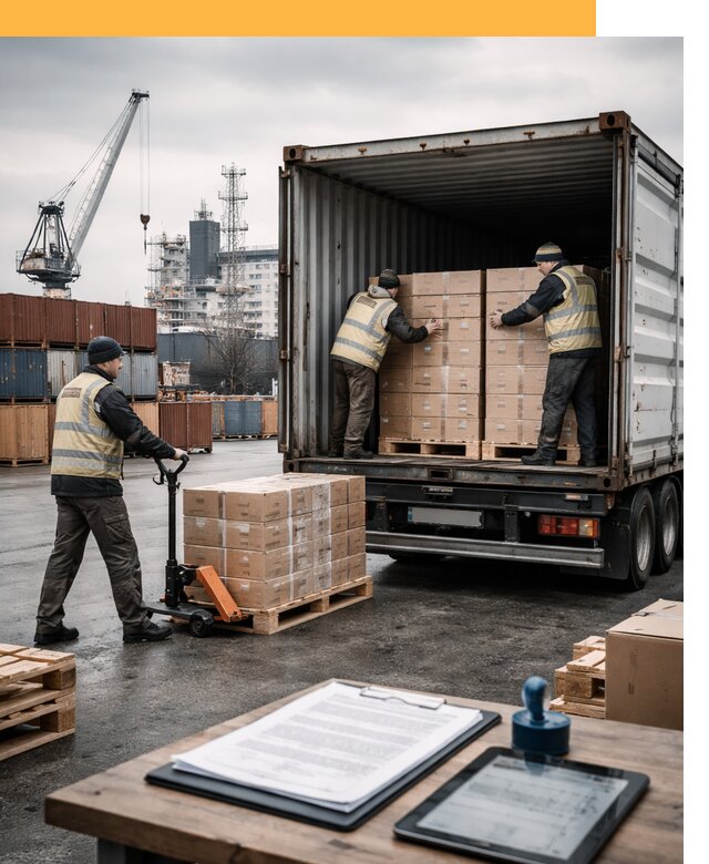 Доставка грузов из Латвии от 25570 руб, морская, авто, авиа