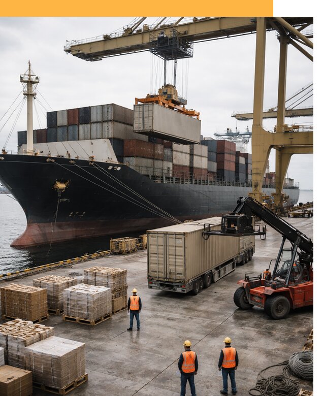 Морские перевозки из Индии: доставка FCL/LCL, таможня от 122736