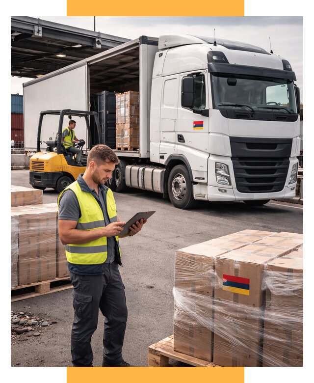 Автоперевозки из Армении от 97166 р. — услуги СетСервис-Зма