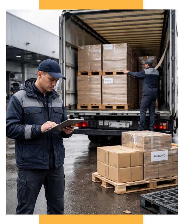 Доставка грузов из Беларуси от 15342 р. логистика СетСервис-Зма