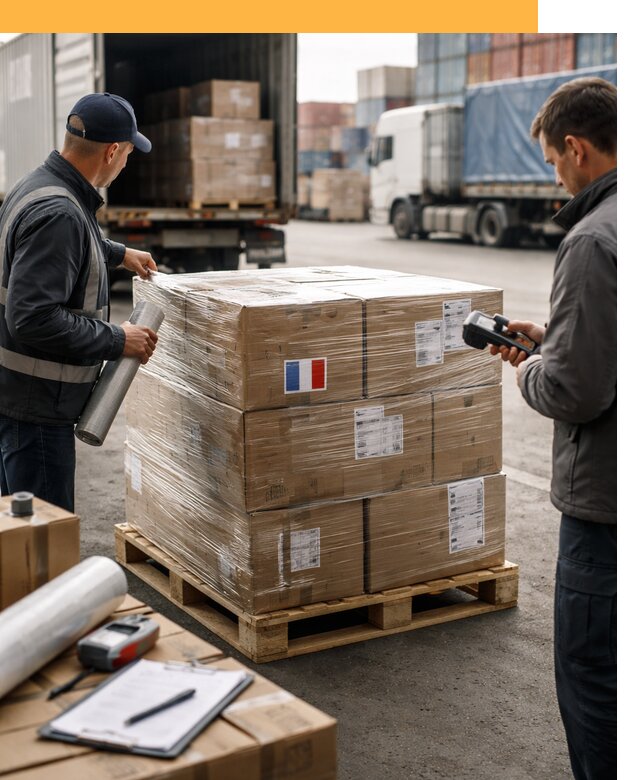 Доставка грузов во Францию от 25570 быстро и надежно