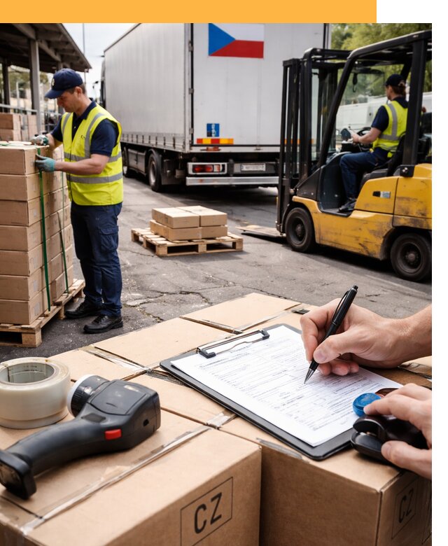 Доставка грузов в Чехию от 35798 руб, международные перевозки