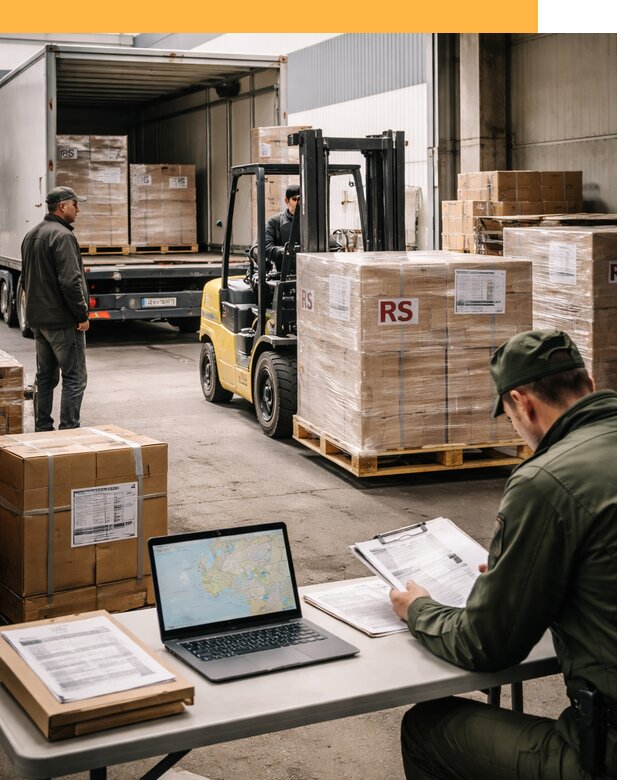 Доставка грузов в Сербию от 46026 руб, международные перевозки