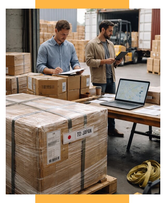 Доставка грузов в Японию от 25570 р., логистика СетСервис-Зма