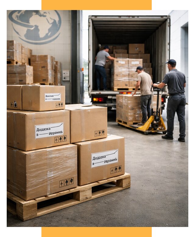 Доставка грузов в Израиль и экспорт от 46026 р. СетСервис-Зма