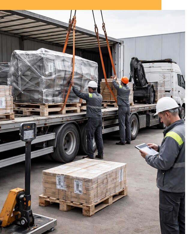 Перевозка крупного оборудования по миру от 30684 руб