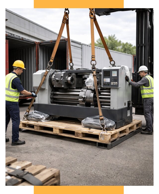 Перевозка станков и таможня от 61368 р. | СетСервис-Зма логистика