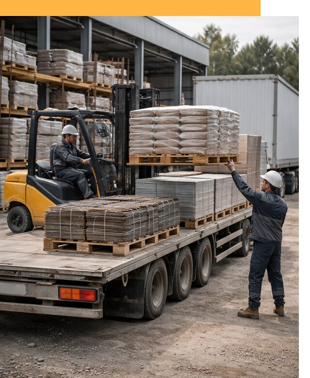 Перевозка строительных материалов по миру от 5625 руб