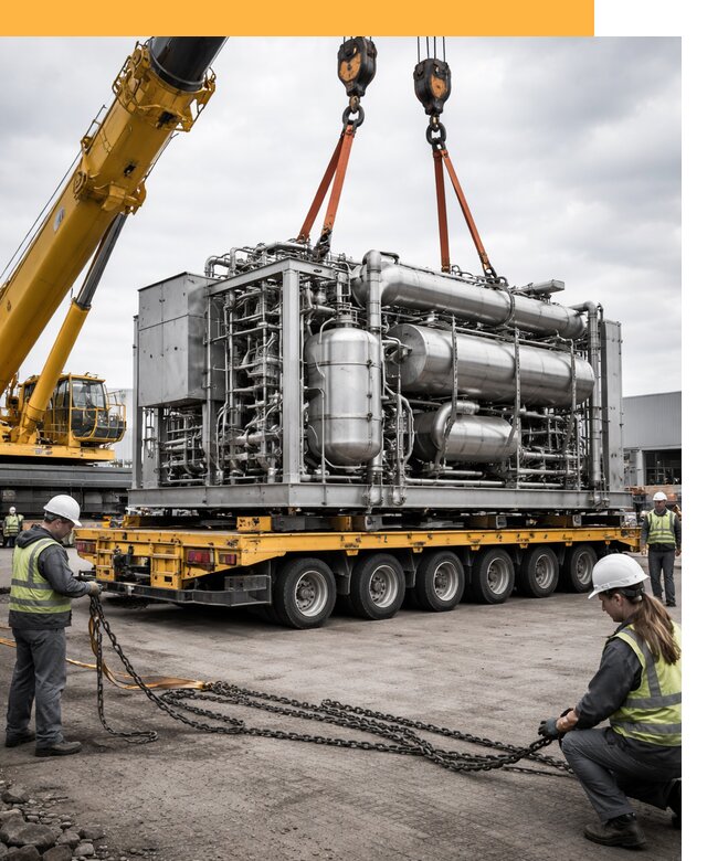 Перевозка тяжеловесных грузов по миру от 153420 руб