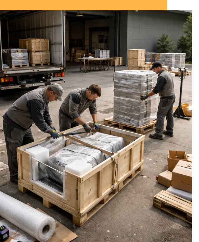 Перевозка выставочных грузов по миру от 25570 руб за м2 с таможней