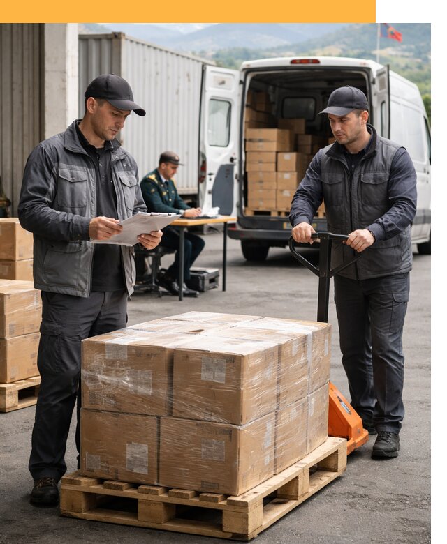 Доставка грузов через Армению, быстрая таможенная очистка от 25570