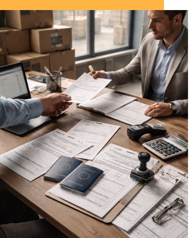 Таможенное оформление грузов из Европы от 8694 руб