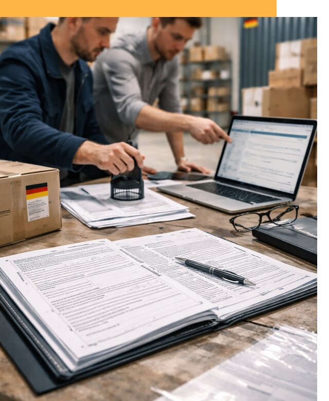 Таможенное оформление грузов из Германии от 9205 руб.