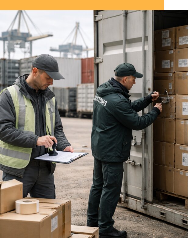 Организация таможенного транзита грузов через границу от 7671 руб