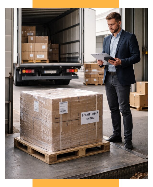 Временный вывоз товаров под ключ от 8182 р. | СетСервис-Зма