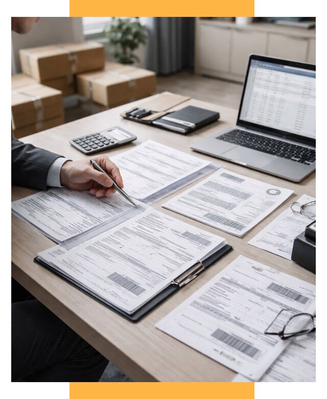 Анализ документов для таможни от 4603 р. - СетСервис-Зма