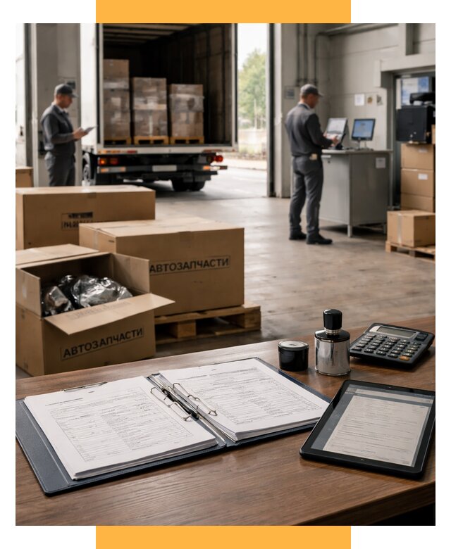 Таможенное оформление автозапчастей под ключ от 8694 р., СетСервис-Зма