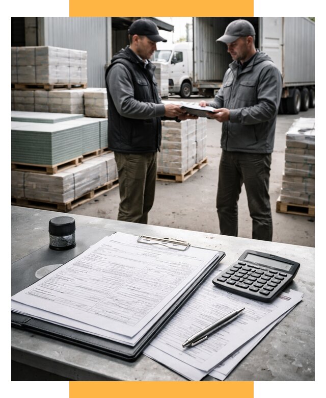 Таможенное оформление стройматериалов от 8694 р. | СетСервис-Зма