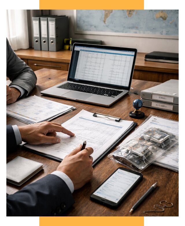 Проверка поставщика за рубежом от 8694 р. | СетСервис-Зма аудит