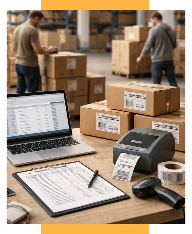 Маркировка импортных товаров от 4603 р. под ключ, СетСервис-Зма